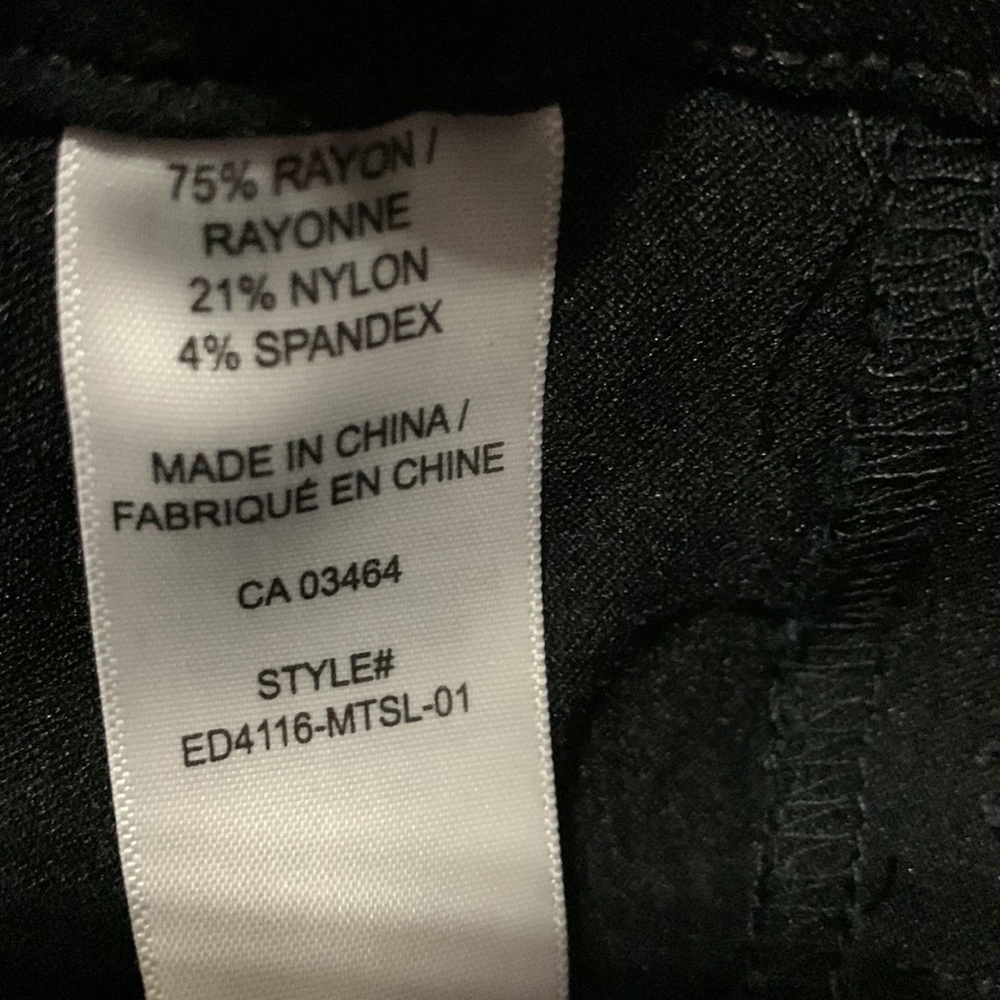 Ricki’s black dress pants size 10 - Picture 4 of 9
